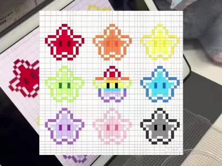 今天烫出了完美无孔!!!#拼豆 #手工diy #拼豆图纸 #拼豆材料