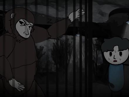 动物园猿猴完美模仿我动作,一条评论让我细思极恐