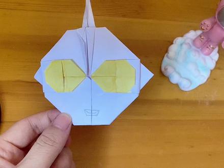 超简单的奥特曼面具教程、这是哪个奥特曼的面具呢?#折纸玩具 #折纸 #手工折纸 #手工diy #折纸教程 #幼儿手工折纸 #亲子手工制作