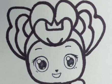 想被幸福泡泡🫧击中吗?快来一起画幸福萌可吧#简笔画 #这画是用了亿点点魔法吧 #简笔画教程 #幸福萌可 #奇妙萌可