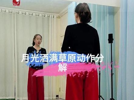 月光洒满草原动作分解 #最火广场舞 #月光洒满草原 #零基础学舞蹈 #动作分解教学 #简单易学