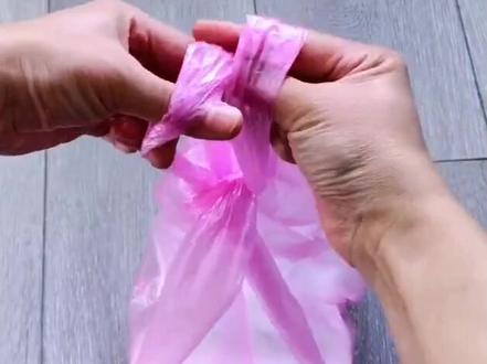 塑料袋正确打结,你学会了吗?#生活窍门 #小技巧让生活更轻松 #小妙招