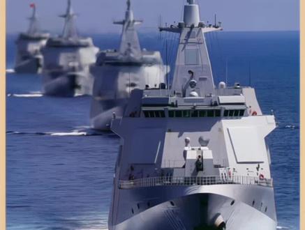 为什么055万吨大驱凭借一己之力就敢正面硬刚整个航母编队呢?#军迷发烧友 #军事科普 #055大驱