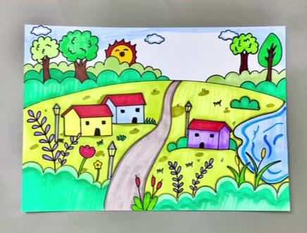 我的家乡手抄报#手抄报模板 #手抄报模板