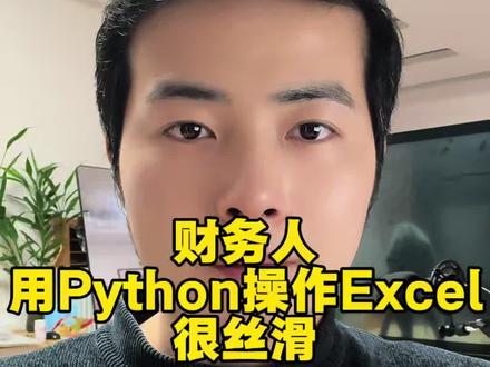 财务人用Python操作Excel很丝滑#财务 #会计 #excel #python #数据分析