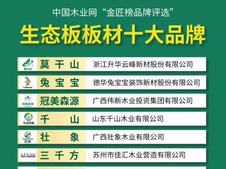 #环保板材十大品牌##绿色环保建材 值得信赖的品质 #冠美森源板材 #环保无醛 #好板材