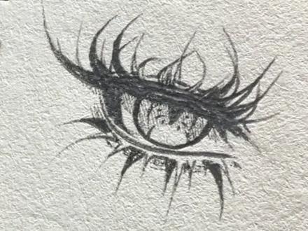 画米米嘟眼睛#画画 #简笔画 #一学就会系列