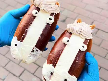 牛马面包下肚,今年必当首富! #牛马面包 #小汪先生 #小汪先生点心局 #漯河美食