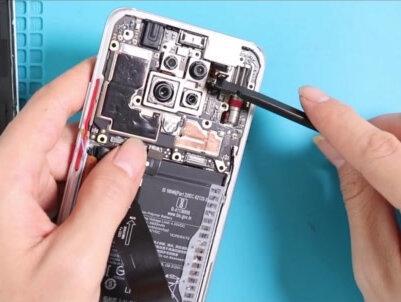 红米 K30 Pro 摄像头 听筒 感光排线 更换教程 拆机步骤 #修手机