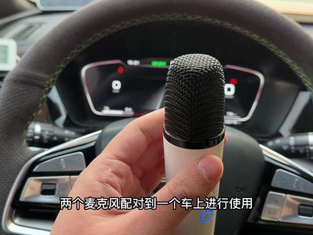 麦克风大家不用的时候可以将它放到充电位置,接收器一定要拔下来放好#比亚迪 #用车小常识