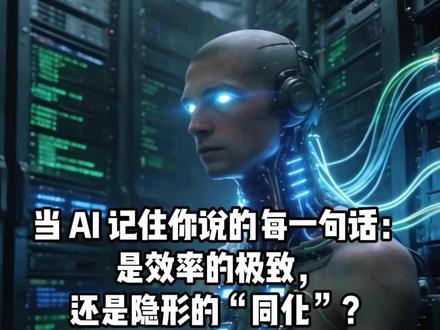 当 AI 记住你说的每一句话:是效率的极致,还是隐形的“同化”?
#AI #claude #smartforking #大模型 #蓝鲸影像