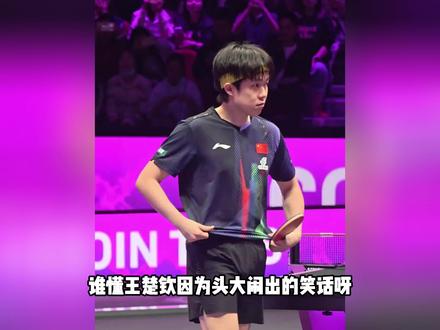 没事的 头大聪明 #王楚钦 #国乒 #抽象