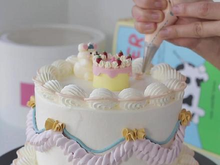 奶油蛋糕的口味夹心分享,超适合私房烘焙,可以冷冻储存#最好吃的动物奶油蛋糕 #蛋糕教程 #家庭烘焙 #蛋糕抹面 #生日蛋糕 #私房烘焙