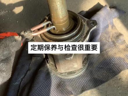 江铃四驱半轴拆卸过程