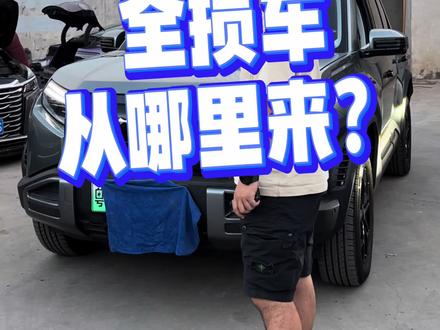 车内没进水的全损车从哪里来?