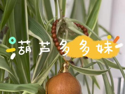 葫芦多妹教程,diy 一个多巴胺文玩#手工diy #葫芦福禄 #葫芦 #我的手工日常 #我要上热门抖音小助手