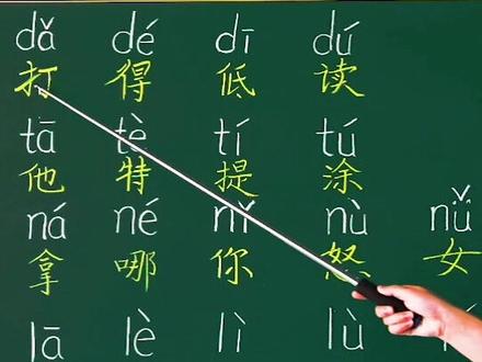 一年级汉语拼音第4课 dtnl的拼读,你读对了吗?#一年级 #小学一年级语文