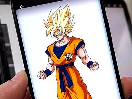 如何画超级赛亚人#applepencil #绘画 #手绘 #绘画教程 #龙珠 #动漫#ipad绘画 @DOU+小助手