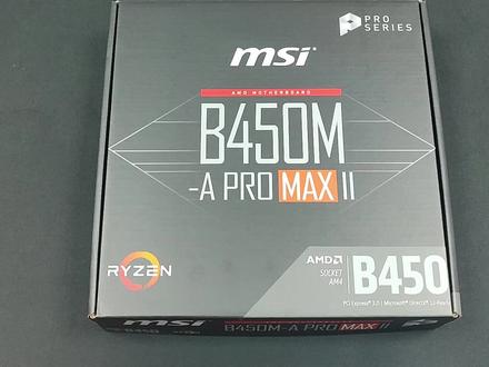 再便宜的AMD主板也要小升级! 微星B450-A PRO MAX II主板特价#diy电脑 #电脑 #微星 #微星主板
