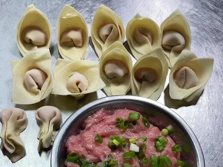 馄饨这几种包法你喜欢哪一种呢?#馄饨#混沌手法