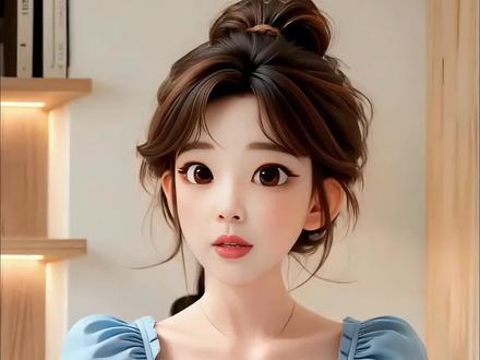 #简笔画原创 一笔话可爱的小女孩#绘画 #手绘 #简笔画