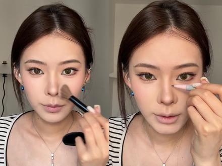 新手一定要尝试一次亚裔妆! #美妆跟练 #亚裔妆容 #妆容教程 #美妆