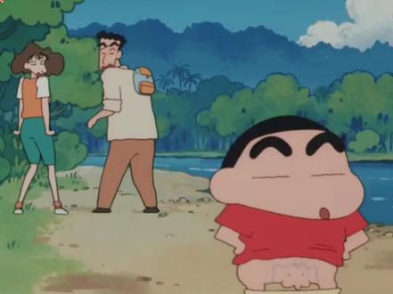 #蜡笔小新 蜡笔小新甩小飞象#名场面