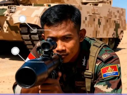 穿深一米的“东方猛兽”VT4,最近在泰柬边境一战封神!#军事