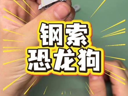 第71集 钢索恐龙狗 钢索两种形态被我改造成了狗形,还挺有趣的,就是看着有点诡异!#钢索 #变形金刚 #恐龙狗 #玩具改造 #布鲁可