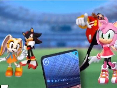 #张国伟在索尼克转行跳水 @抖音小助手