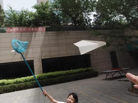 回旋机新玩法,孔明锁纸飞机#折纸 #纸飞机