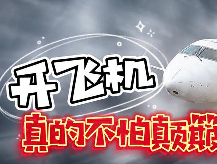 开飞机真的不怕颠簸吗?#飞行迷你科普 @DOU+小助手