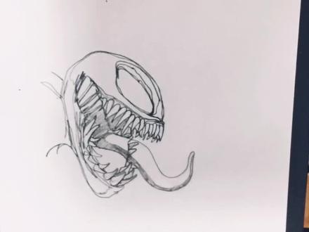 有人说超过两笔的学不会!一笔画了解一下#毒液毒液毒液毒液 @抖音小助手