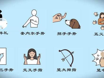 盘点在国外极具冒犯性的手势(二) #警示教育视频 #科普