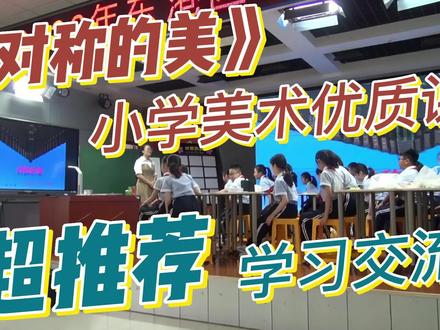 小学美术美术优质课《对称的美》
