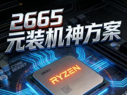 2666元电脑配置 R5 5600搭配RX 5500 XT鲁大师打分105万,基本畅玩热门游戏不在话下#电脑 #电脑知识 #电脑小技巧 #电脑配置 #电脑装机