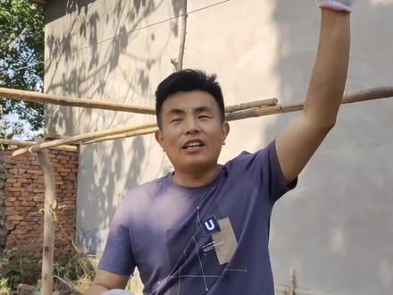 葫芦是如何搭架子的,幼苗如何种植的。#我的乡村生活 #葫芦种植管理技术 #方言