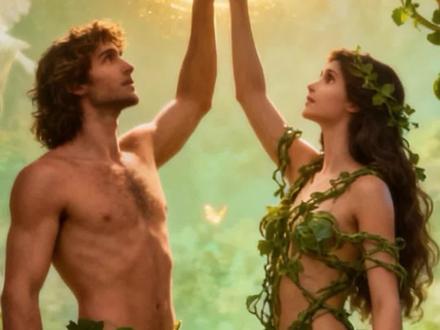 亚当和夏娃偷吃禁果后,人与伊甸园的和谐就断裂了!