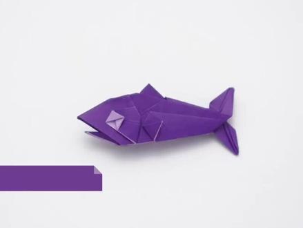 小鱼折纸教程1#亲子手工
