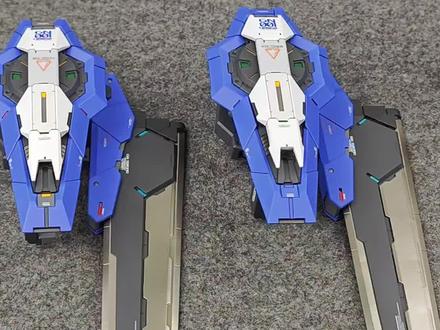 能天使的萝卜刀太危险了,把刚大木都捅破了#模型 #高达 #男人的玩具 #手办 #高达模型制作