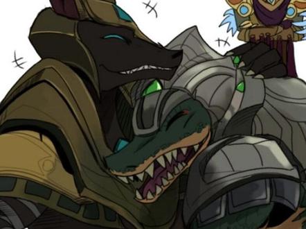 内瑟斯和雷克顿的故事#雷克顿 #内瑟斯 #英雄联盟剧情