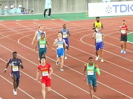 #2019赛季田径盘点 5月份世界田径接力赛,男子4×100米接力决赛,中国队跑出38秒16,获得第4名。