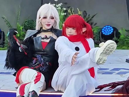 兔娘还有名场面,现场开舔#DNF手游大唐游园会 #大唐芙蓉园巡游惊现赛丽亚 #DNF手游 #抖音ACG新春会 #DNF手游新春版本