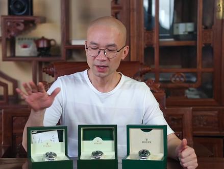 劳力士绿水鬼为何火?三代绿水鬼对比,你们更喜欢哪个呢?#手表 #劳力士 #绿水鬼