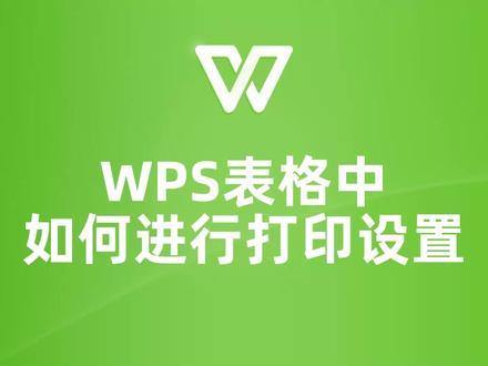 教你如何在WPS表格中进行打印设置,告别繁琐操作! #wps #wps表格 #wps教学 #wps教程