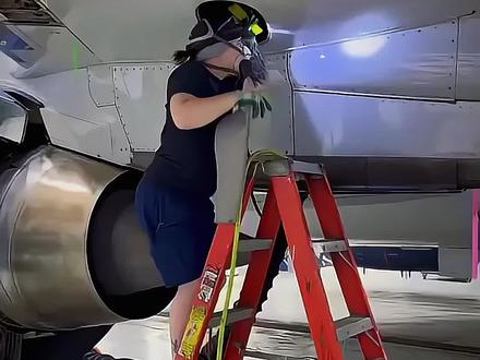 波音飞机的油箱有多大? #知识科普 #国外视频分享