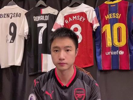 巴萨20/21赛季梅西签名球衣。#英超 #巴萨#梅西#dou
