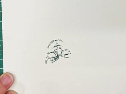 挑战从零开始,倒着画三角洲,看看第几秒你能猜到我在画谁#三角洲行动 #学生和艺术是我的全部