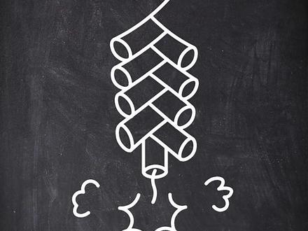 汉字人画鞭炮#简笔画 #亲子互动#小学生画画 #简笔画教程