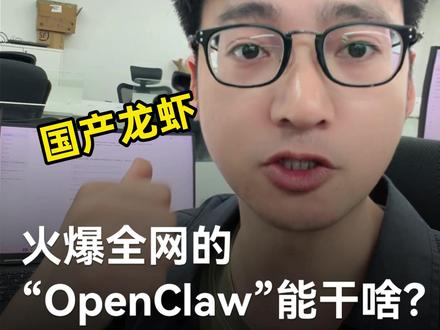 爆火的国产龙虾有多强?你们都用它在干啥? #openclaw #涨知识 #绿联